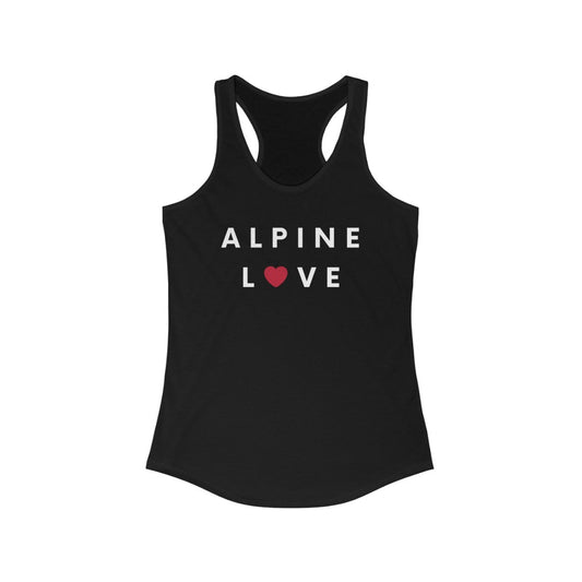 Alpine Love Women's Racerback Tank Top, SD Sleeveless T-Shirt