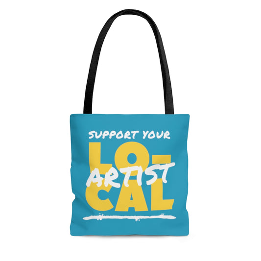 Support Your Local Artist Tote Bag (Yellow)