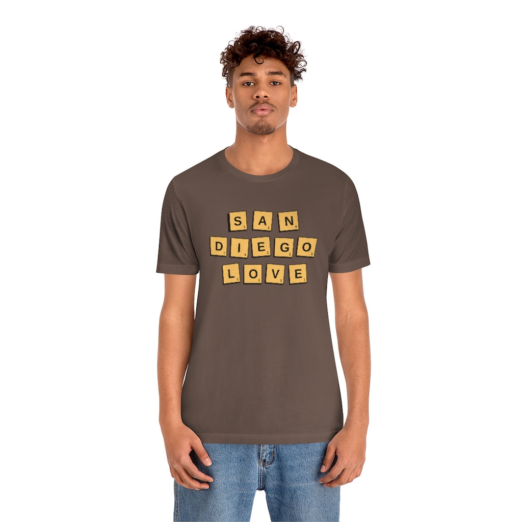 San Diego Scrabble T-Shirt