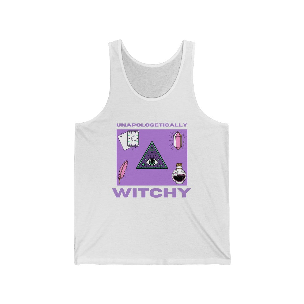 Unapologetically Witchy Tank-Top (Purple)