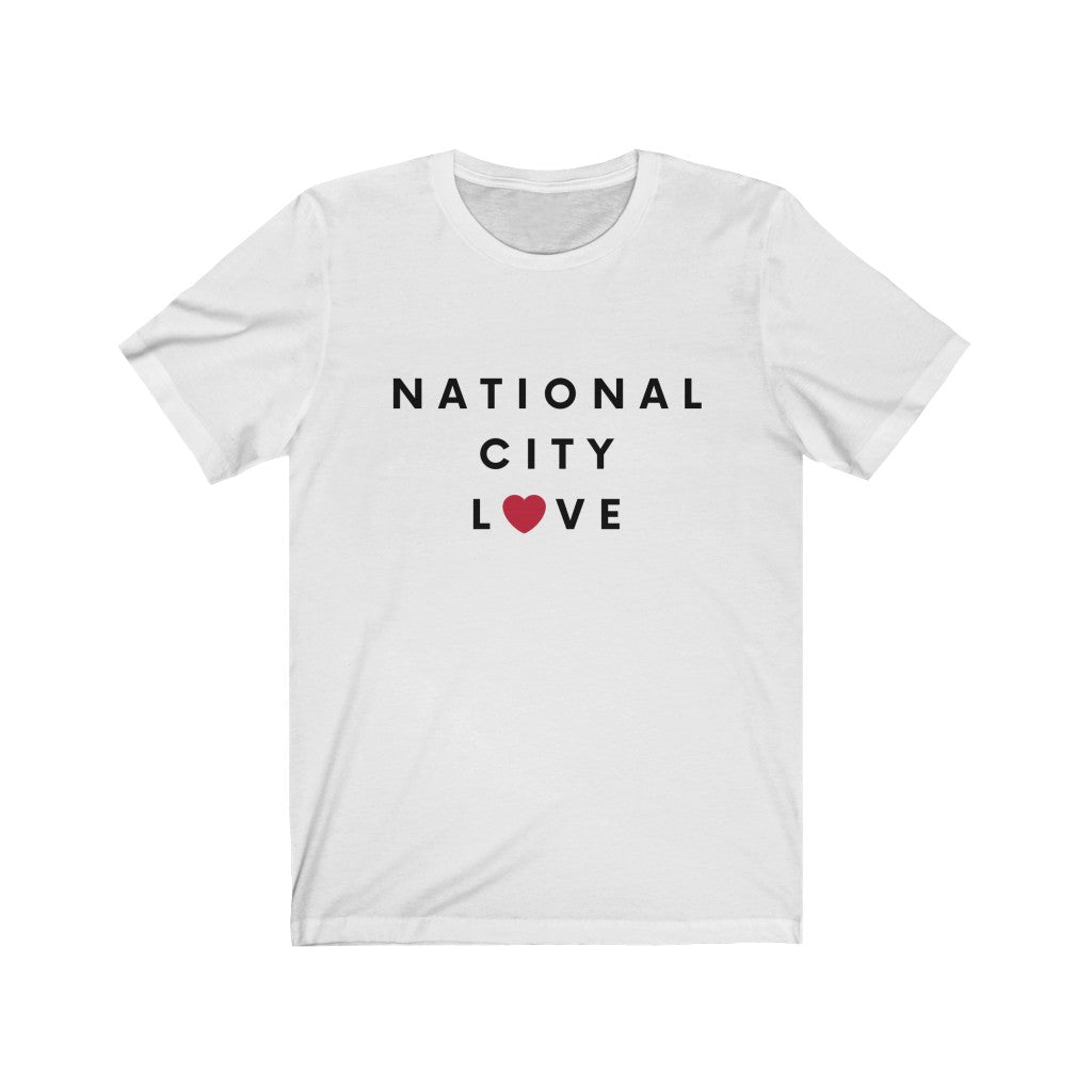National City Love Tee, San Diego County T-Shirt (Unisex) (Multiple Colors Avail)