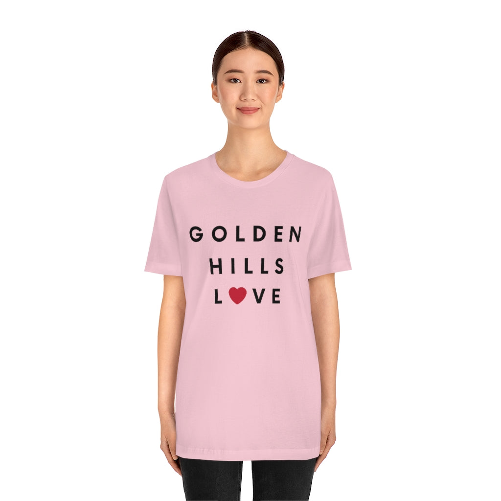 Golden Hills Love Tee