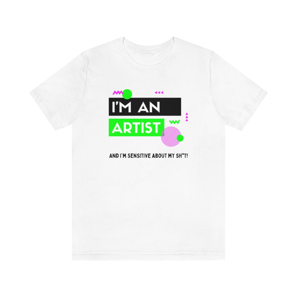 I'm an Artist Tee (Lime Green)
