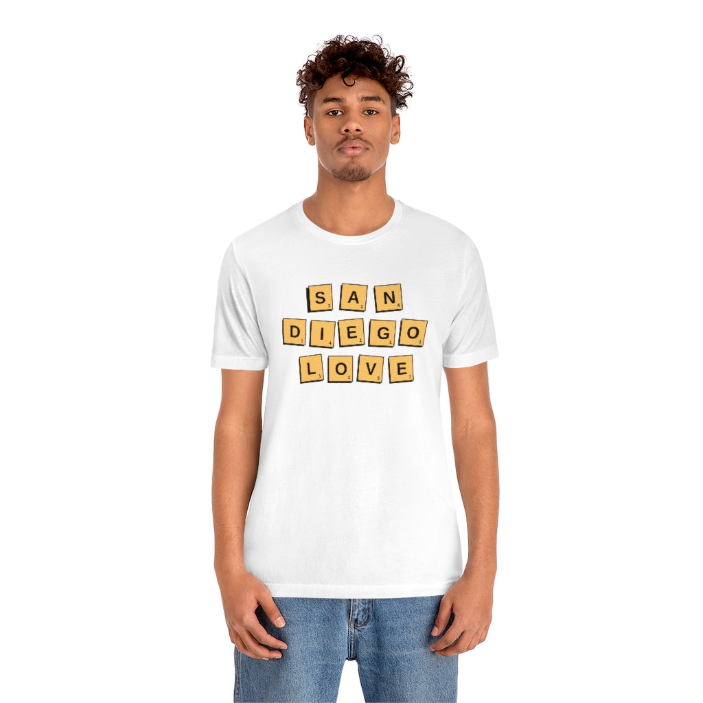 San Diego Scrabble T-Shirt