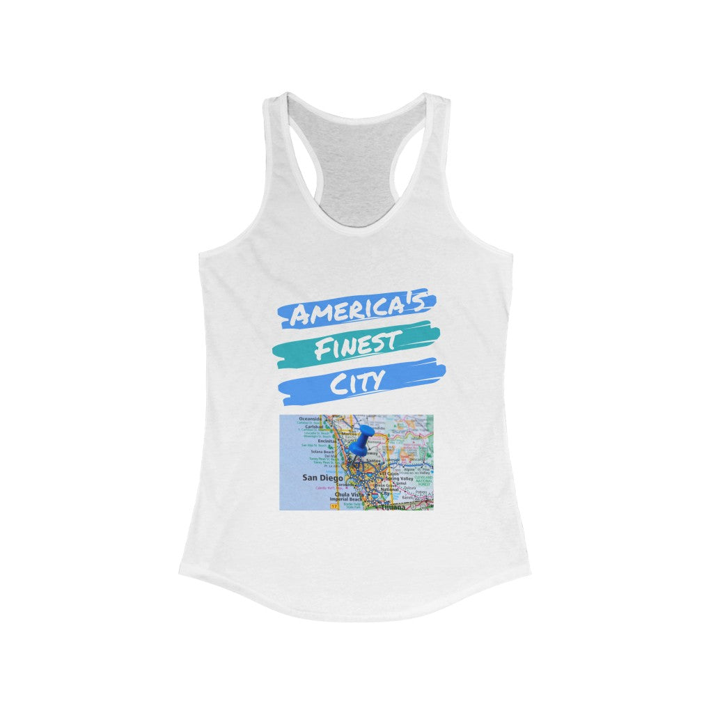 America's Finest City Women's Tank-Top | Blue