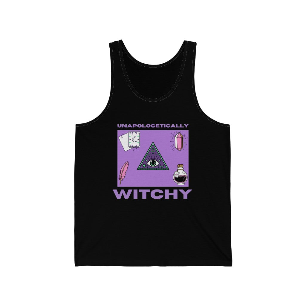 Unapologetically Witchy Tank-Top (Purple)