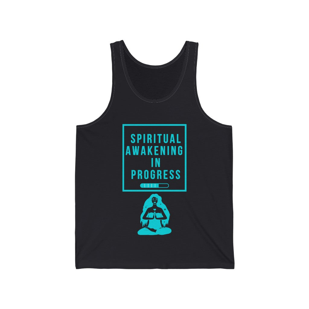 Spiritual Awakening Tank-Top (Teal)