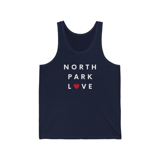 North Park Love Tank, SD Sleeveless Shirt