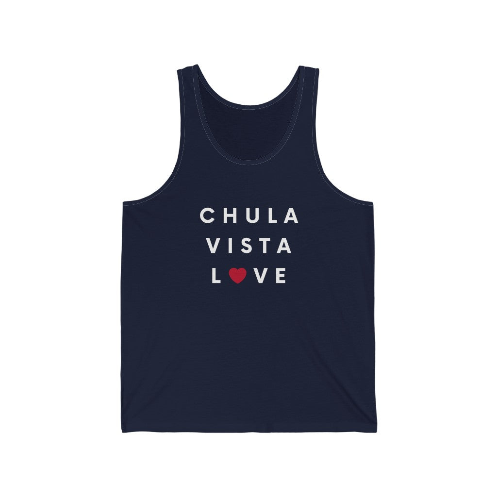 Chula Vista Love Tank, Sleeveless T-Shirt (Unisex)