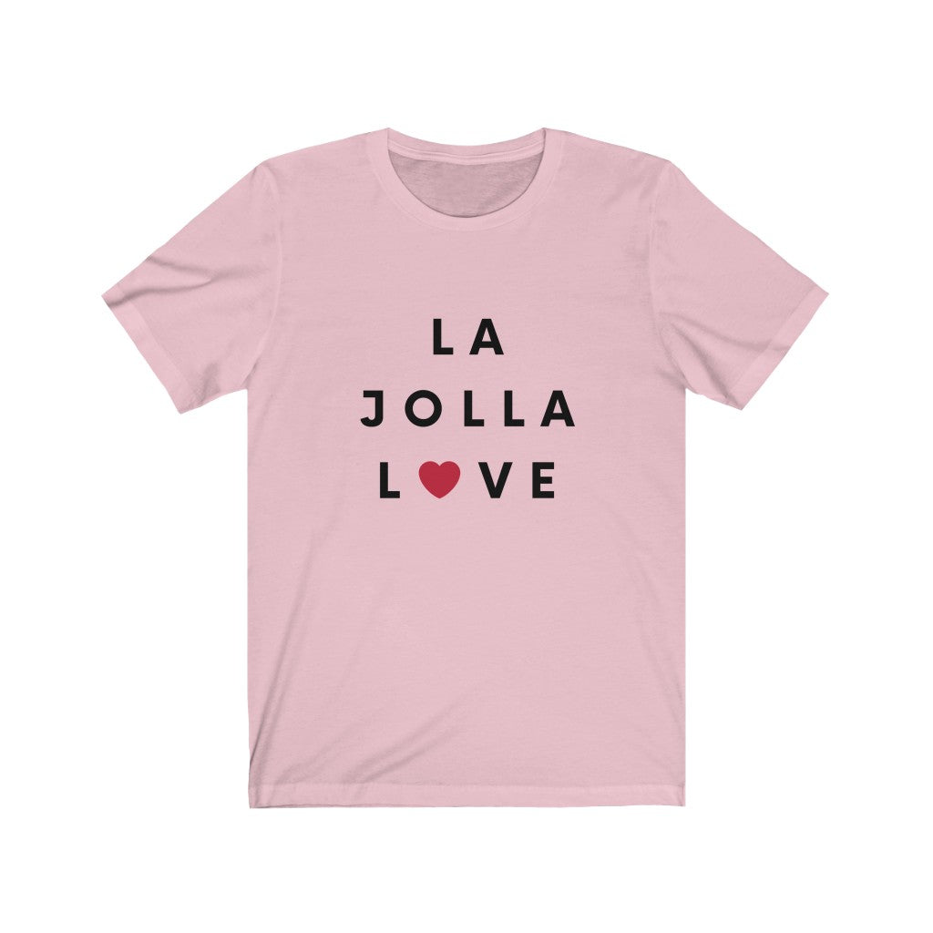 La Jolla Love Tee, San Diego Neighborhood T-Shirt (Unisex) (Multiple Colors Avail)