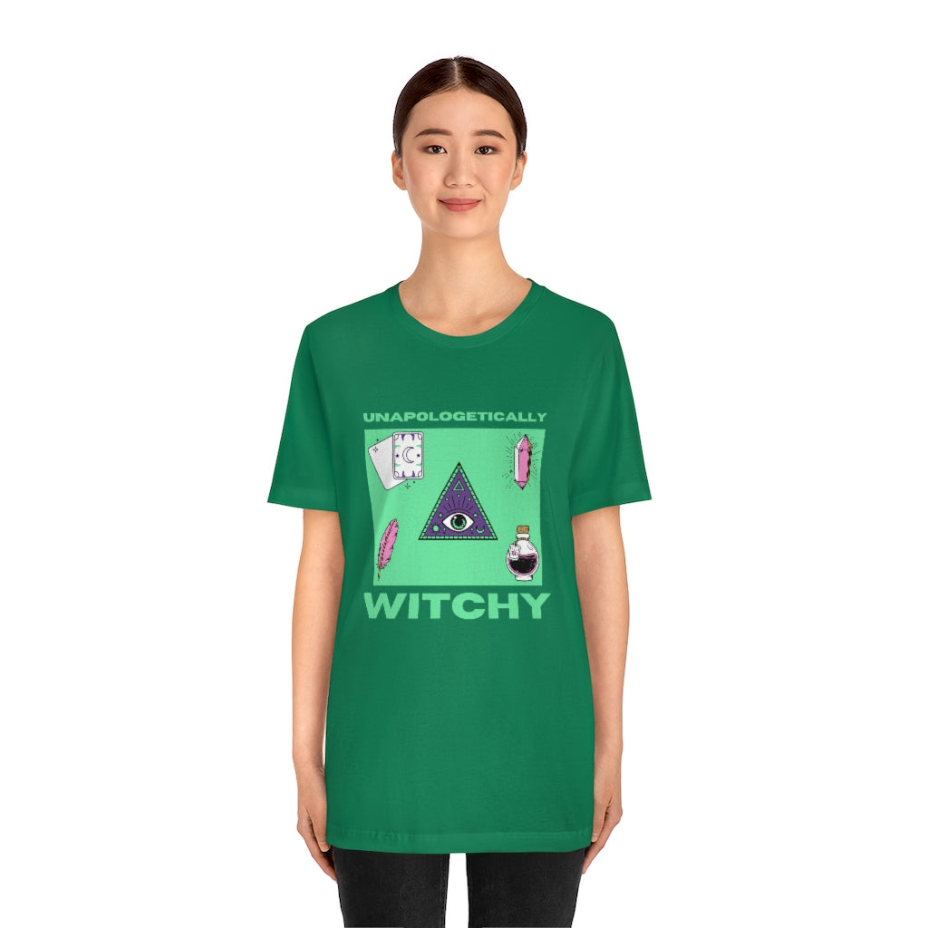 Unapologetically Witchy T-shirt (Green)