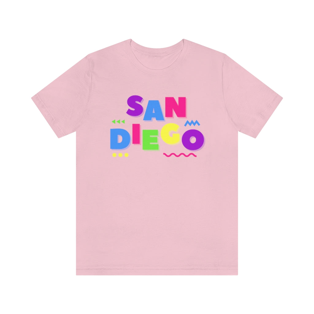 Colorful San Diego T-Shirt