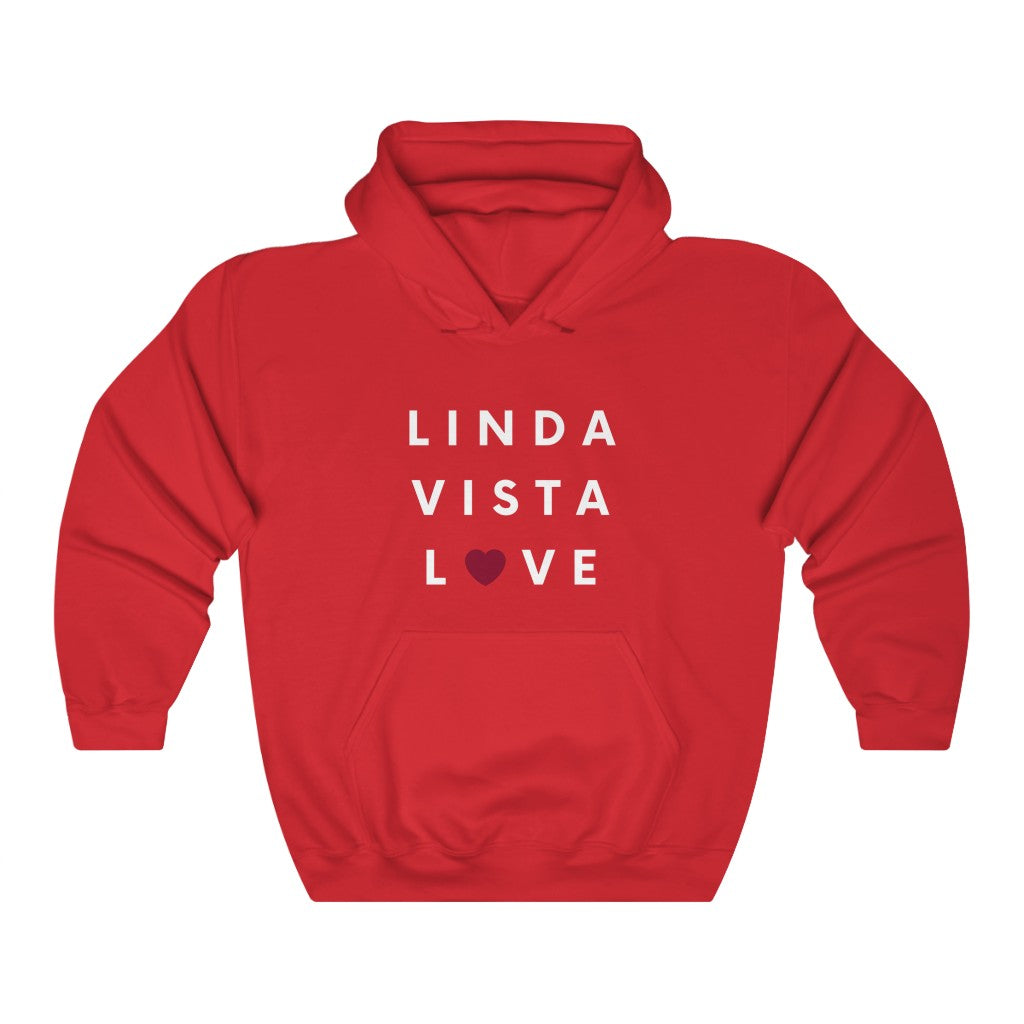 Linda Vista Love Hoodie, SD Hooded Sweatshirt (Unisex)