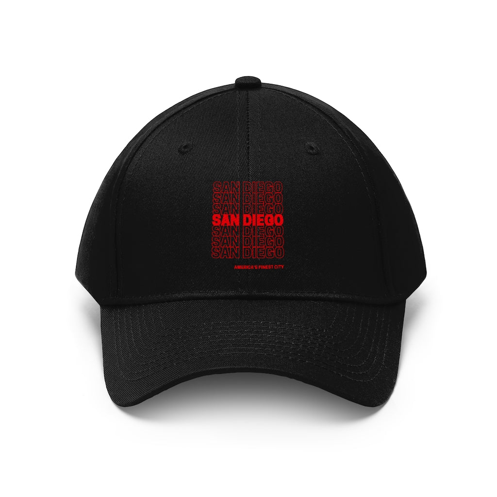 San Diego "Thank You" Twill Hat