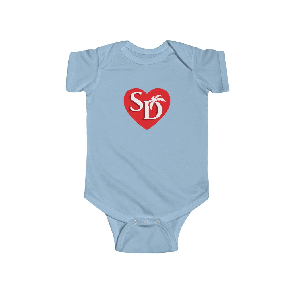 I Heart SD Baby Onesie