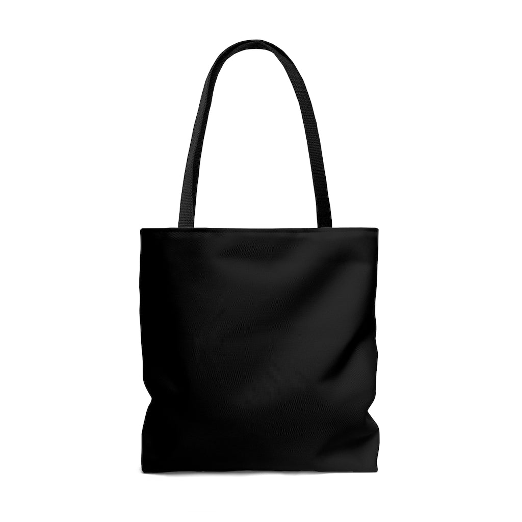 North Park Water Tower Est. Black Tote Bag, NP Shopping Bag