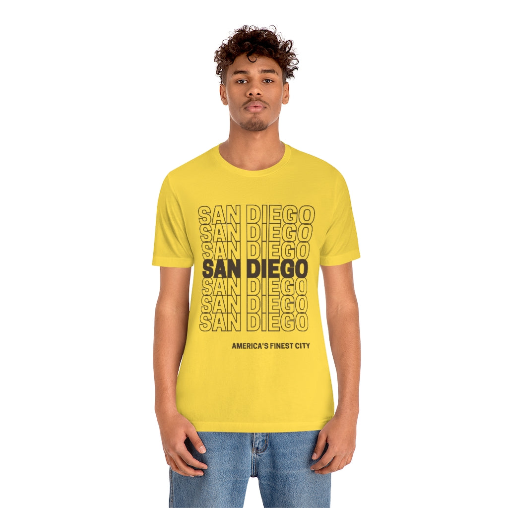 San Diego Brown and Gold T-shirt