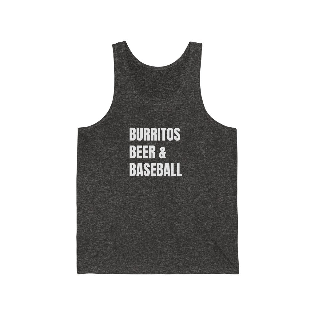 Burritos, Beer, and Baseball Tank