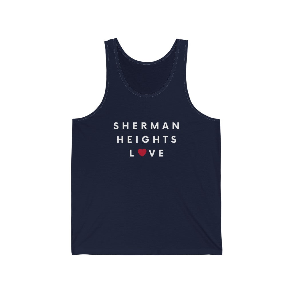 Sherman Heights Love Tank, SD Sleeveless T-shirt (Unisex)