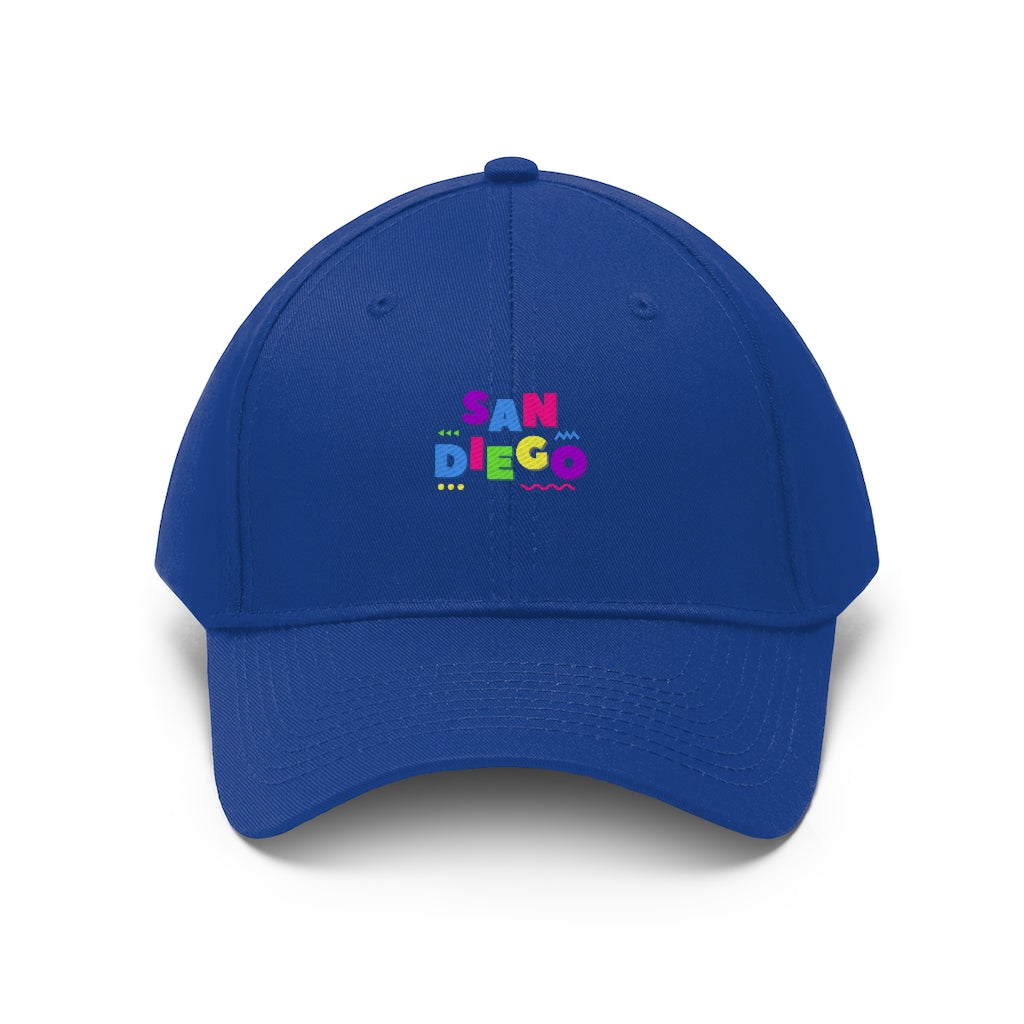 Colorful San Diego Hat