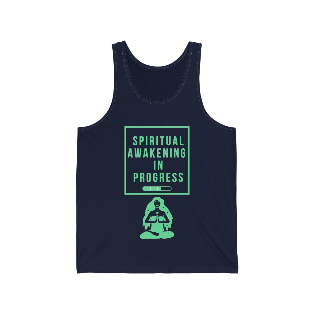 Spiritual Awakening Tank-Top (Green)