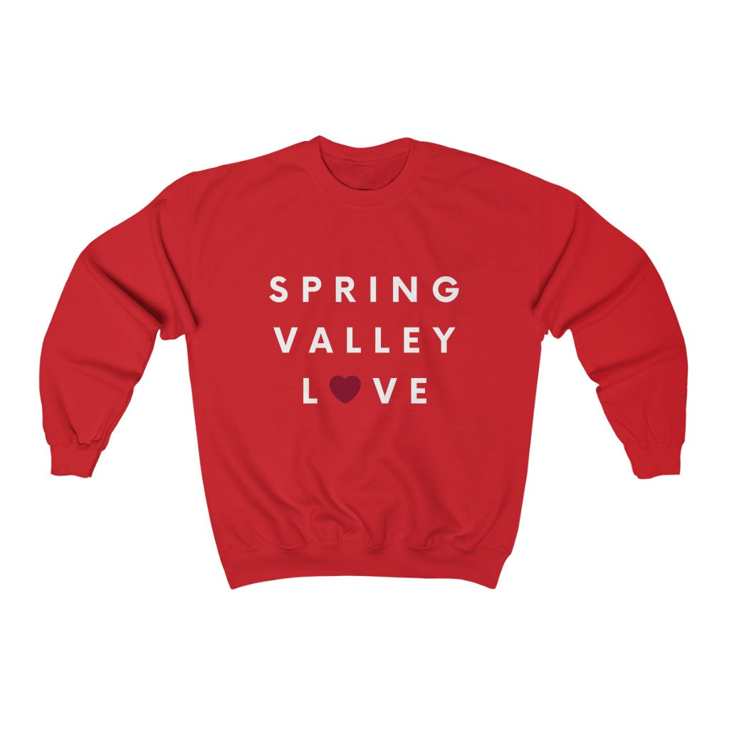 Spring Valley Love Sweatshirt, San Diego County Neighborhood Sweater (Unisex) (Multiple Colors Avail)