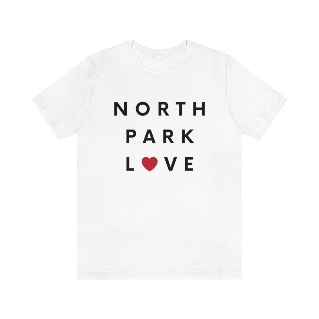 North Park Love Tee, SD T-Shirt