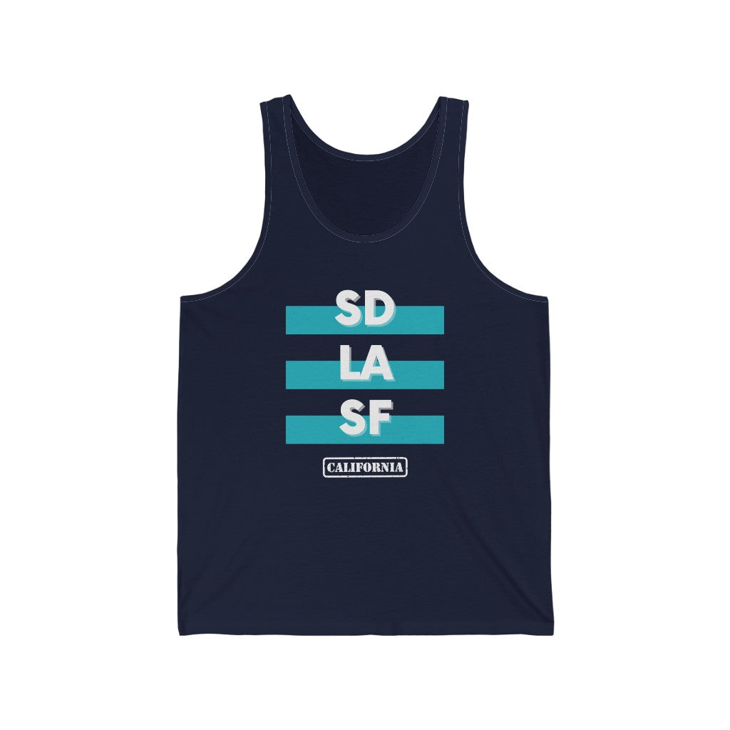 SD LA SF Tank (Teal)