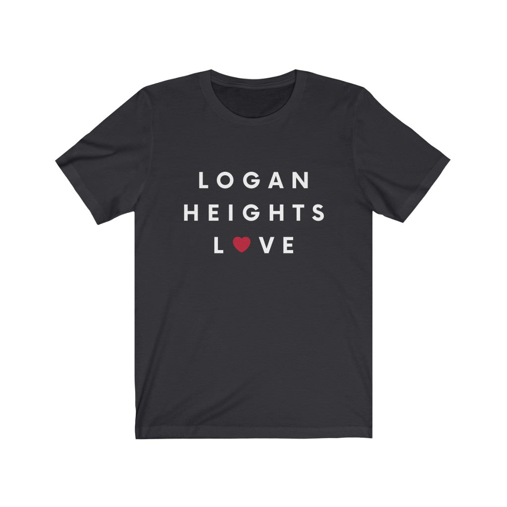 Logan Heights Love Tee, San Diego Neighborhood T-Shirt (Unisex) (Multiple Colors Avail)