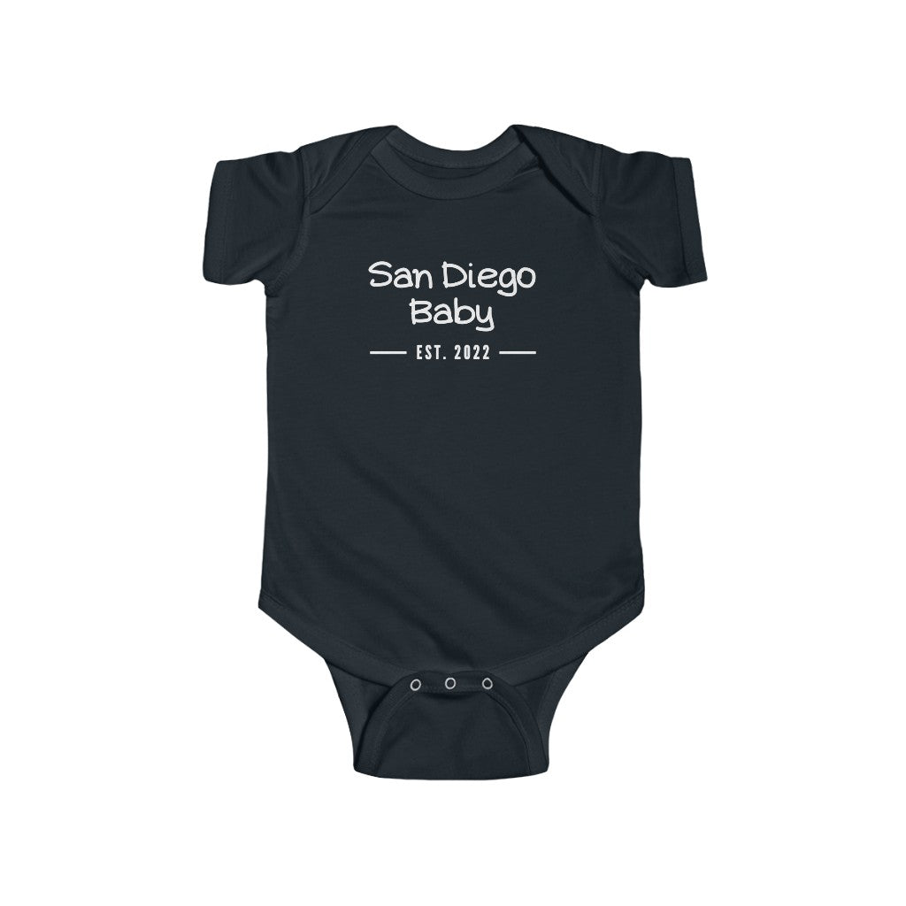 San Diego Baby Est. 2022 Onesie (White)