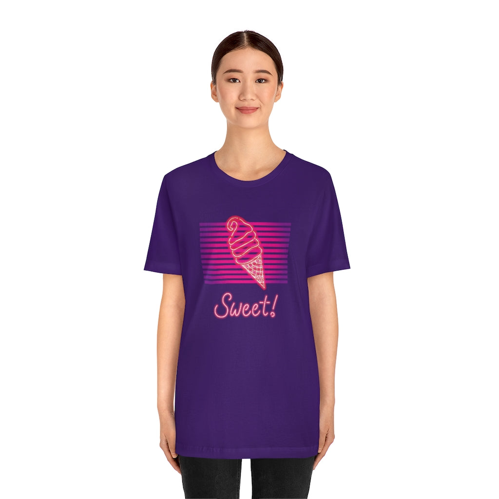 Sweet Tee | Neon Ice Cream Sign T-shirt