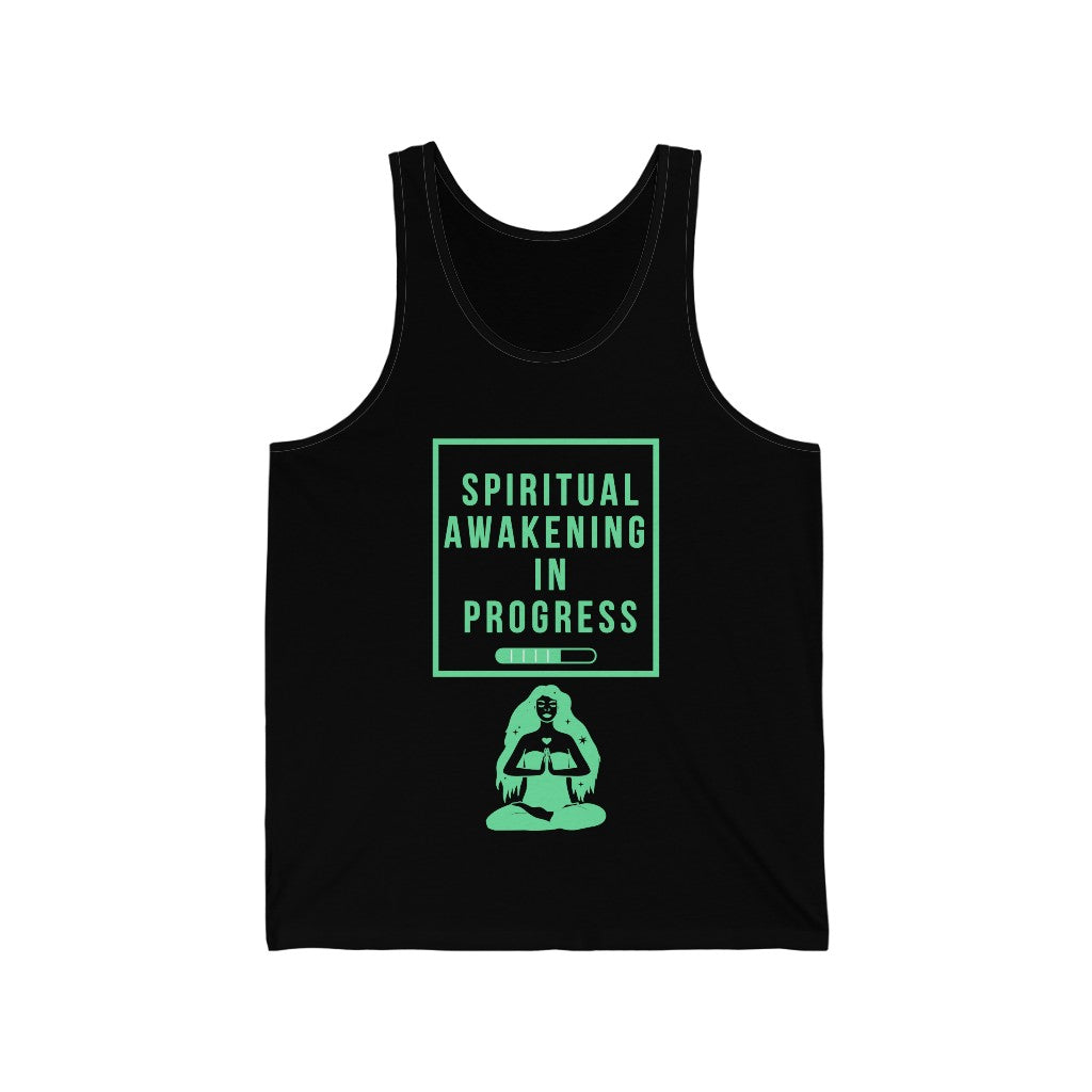 Spiritual Awakening Tank-Top (Green)