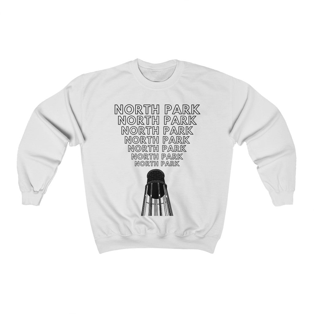 "Yell North Park" Water Tower Sweatshirt