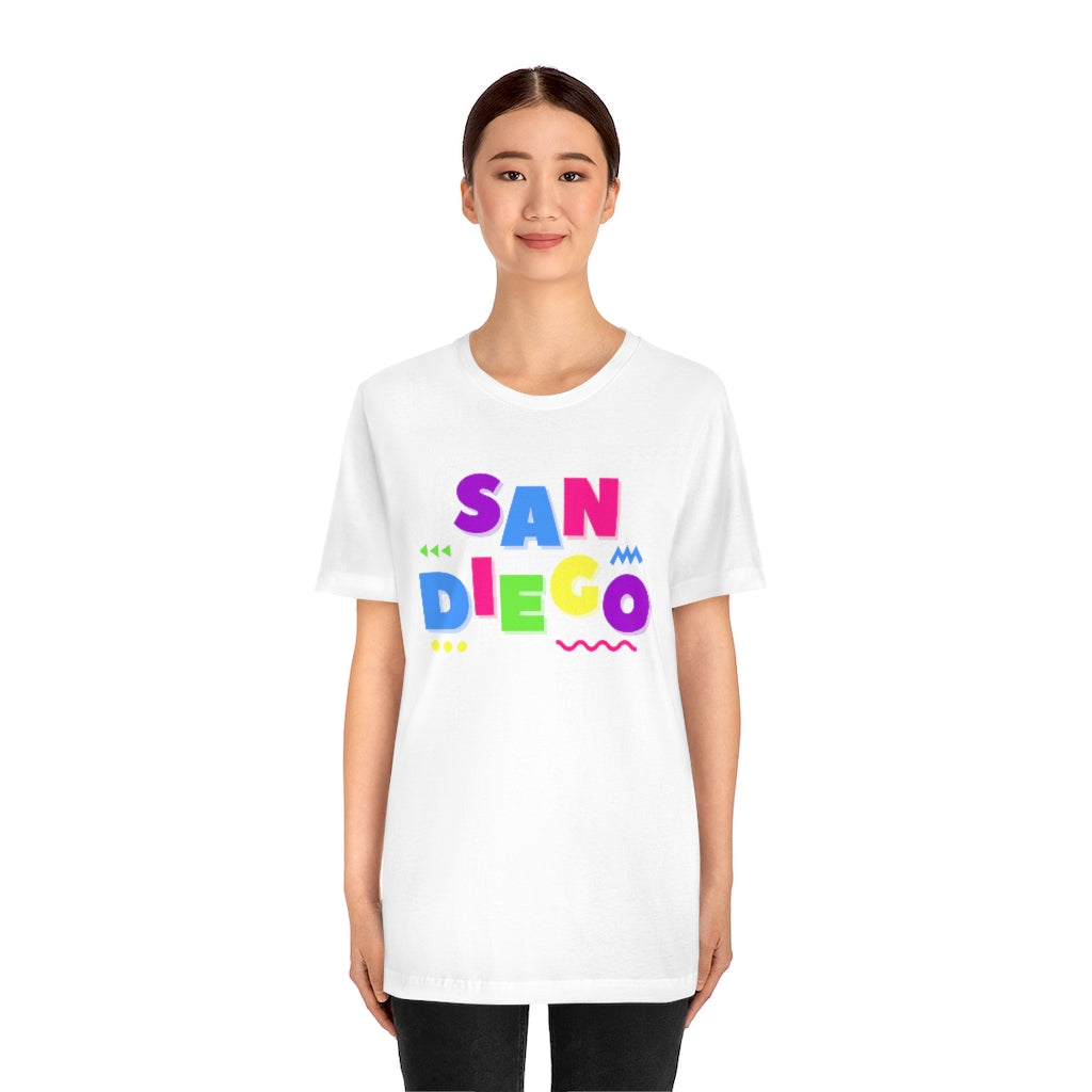 Colorful San Diego T-Shirt