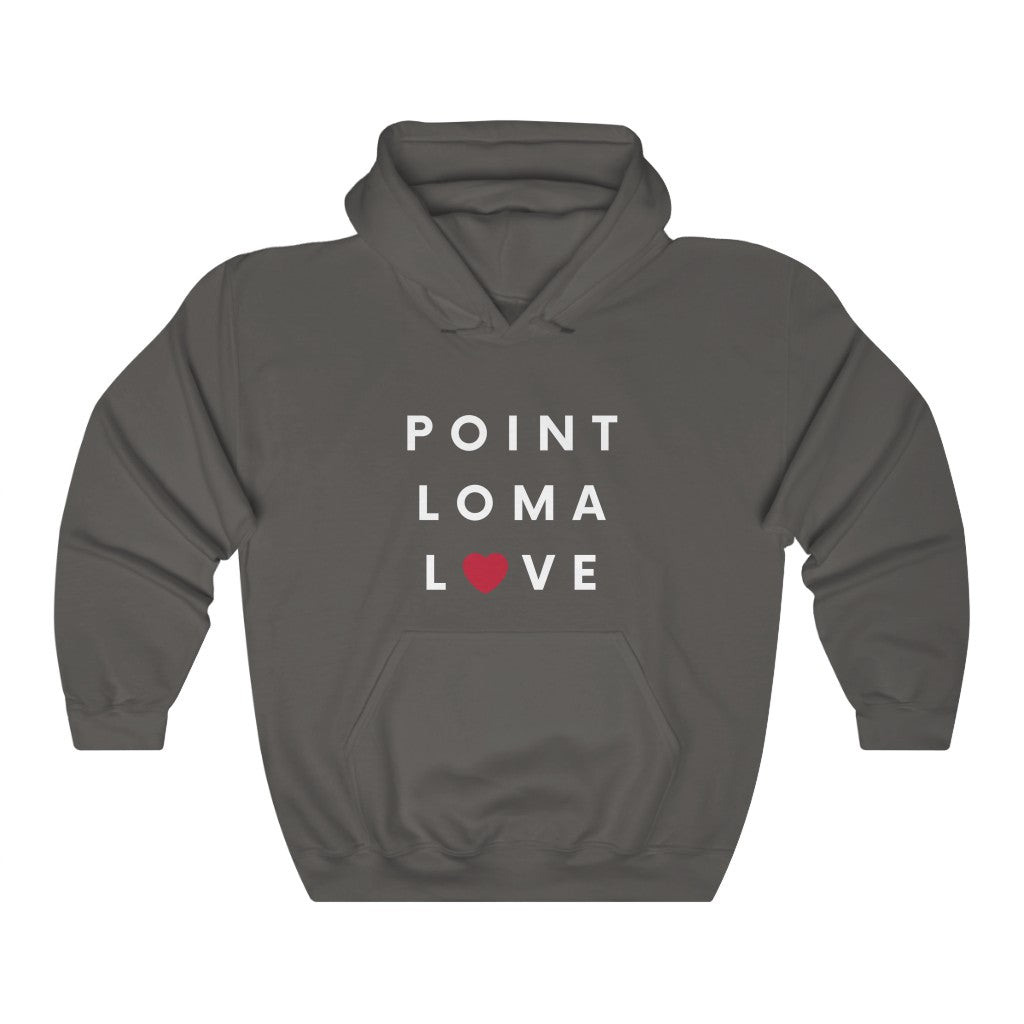 Point Loma  Love Hoodie, San Diego Love Hooded Sweatshirt (Unisex) (Multiple Colors Avail)