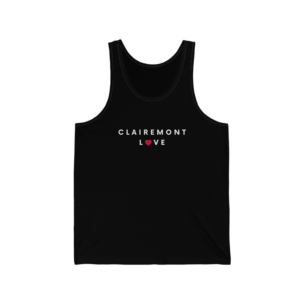 Clairemont Love Tank Top, San Diego Neighborhood Sleeveless T-Shirt (Unisex) (Multiple Colors Avail)