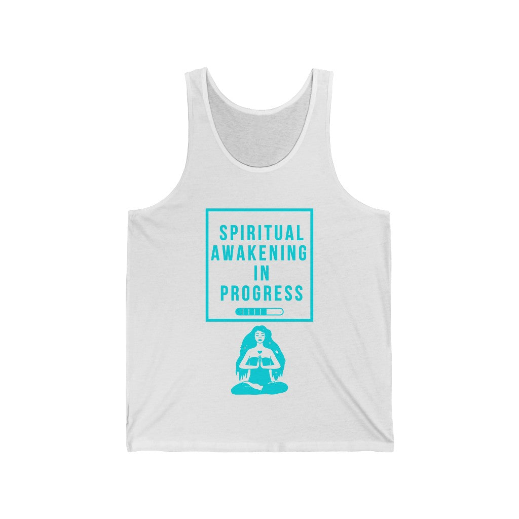 Spiritual Awakening Tank-Top (Teal)