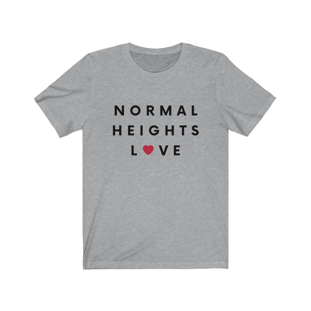 Normal Heights Love Tee, San Diego Neighborhood T-Shirt (Unisex) (Multiple Colors Avail)