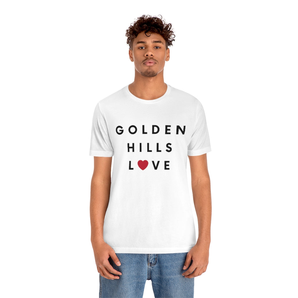 Golden Hills Love Tee