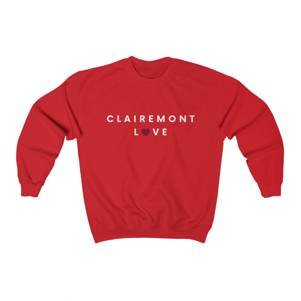 Clairemont Love Sweatshirt, San Diego Neighborhood Sweater (Unisex) (Multiple Colors Avail)