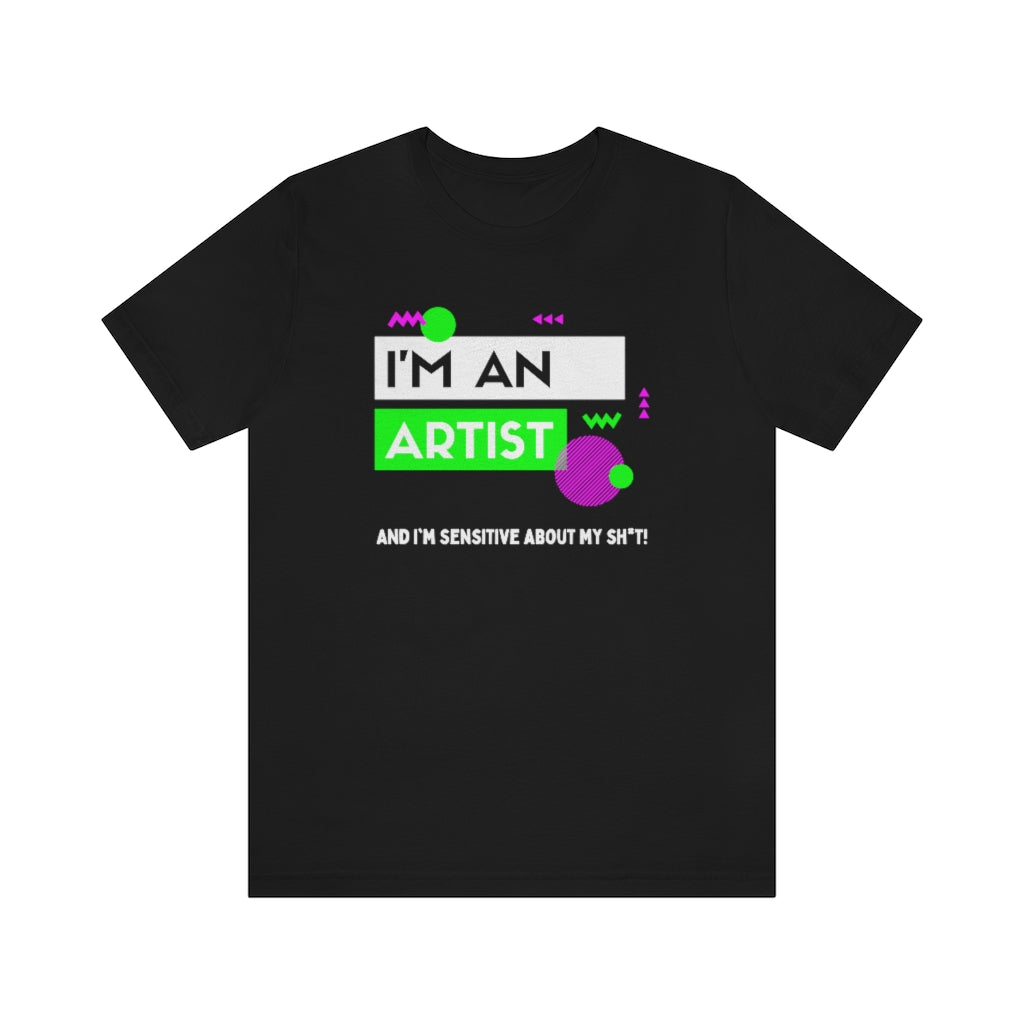 I'm an Artist Tee (Lime Green)