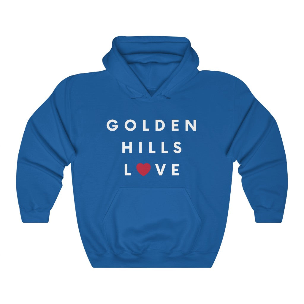 Golden Hills Love Hoodie