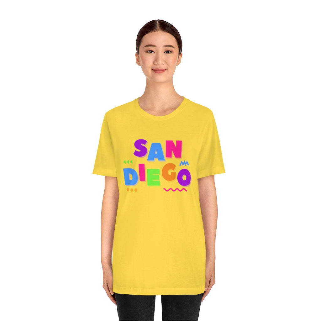 Colorful San Diego T-Shirt