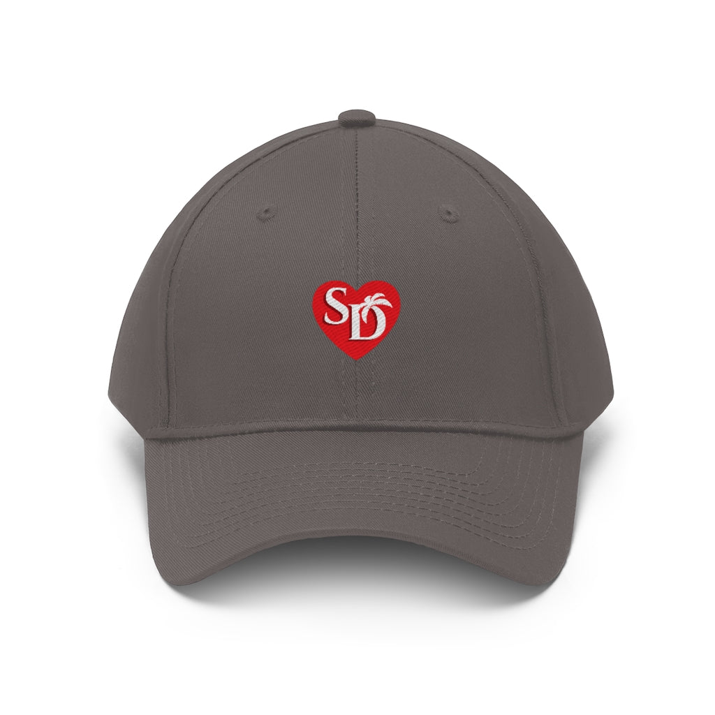 I Heart SD Twill Hat