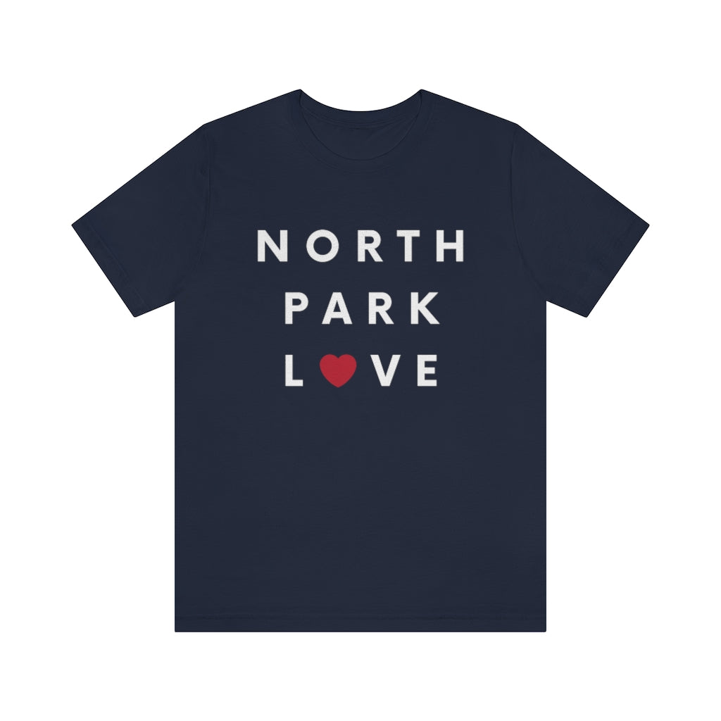 North Park Love Tee, SD T-Shirt