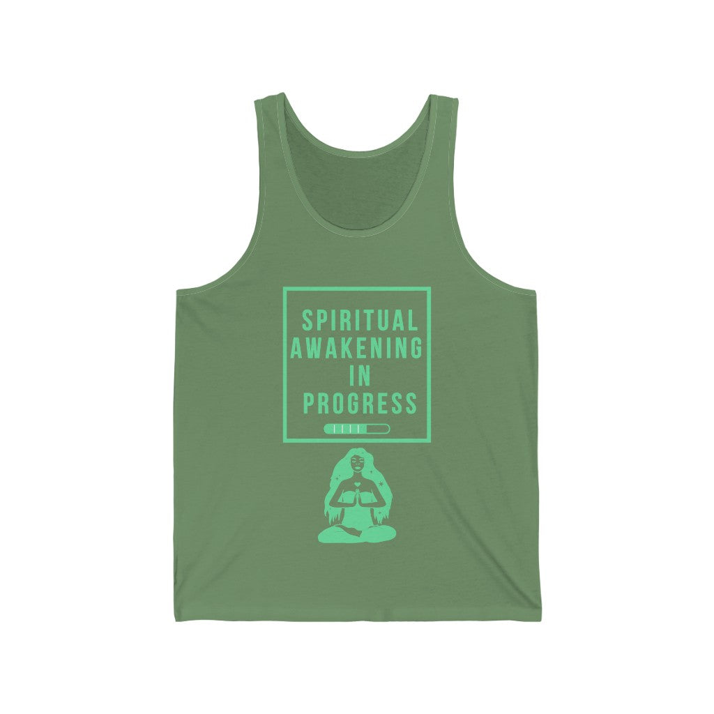 Spiritual Awakening Tank-Top (Green)