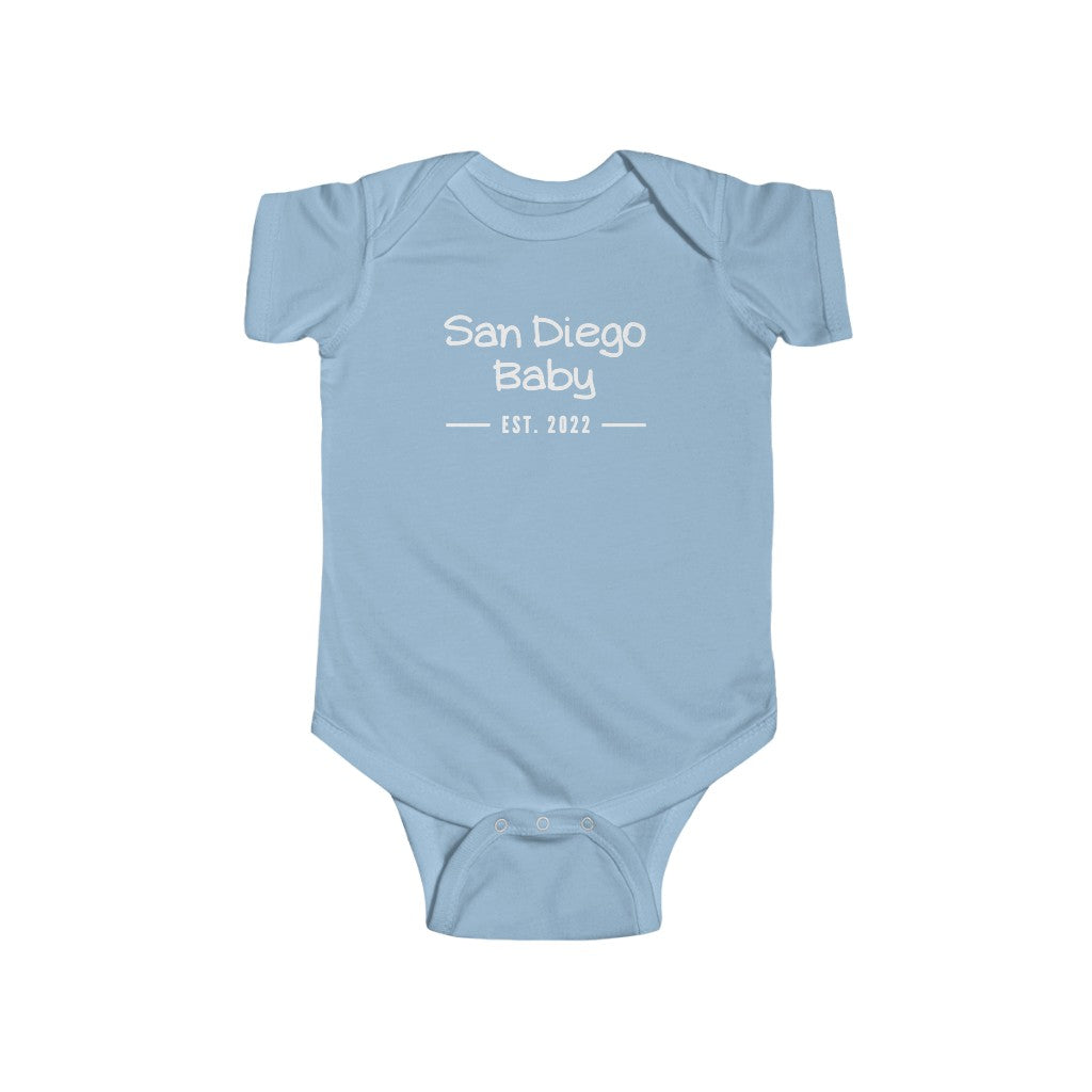 San Diego Baby Est. 2022 Onesie (White)