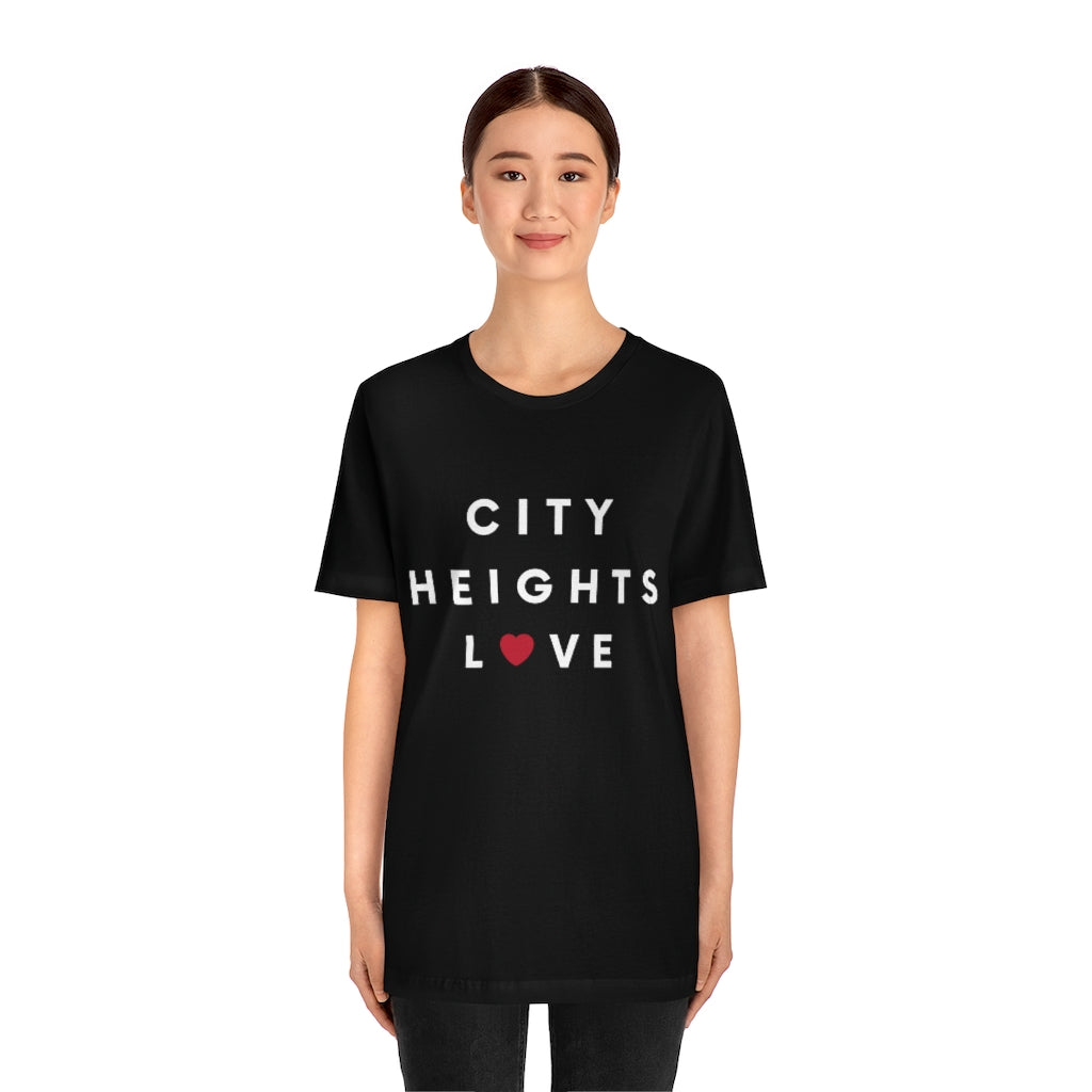 City Heights Love Tee, SD T-Shirt  (Unisex)