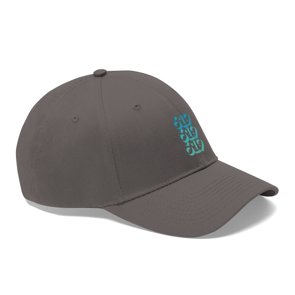 619 Hat | Teal SD Dad Cap