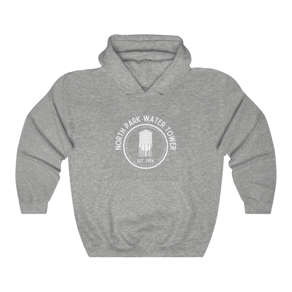 North Park Water Tower Est. Hoodie, SD Hooded Sweatshirt (Unisex)